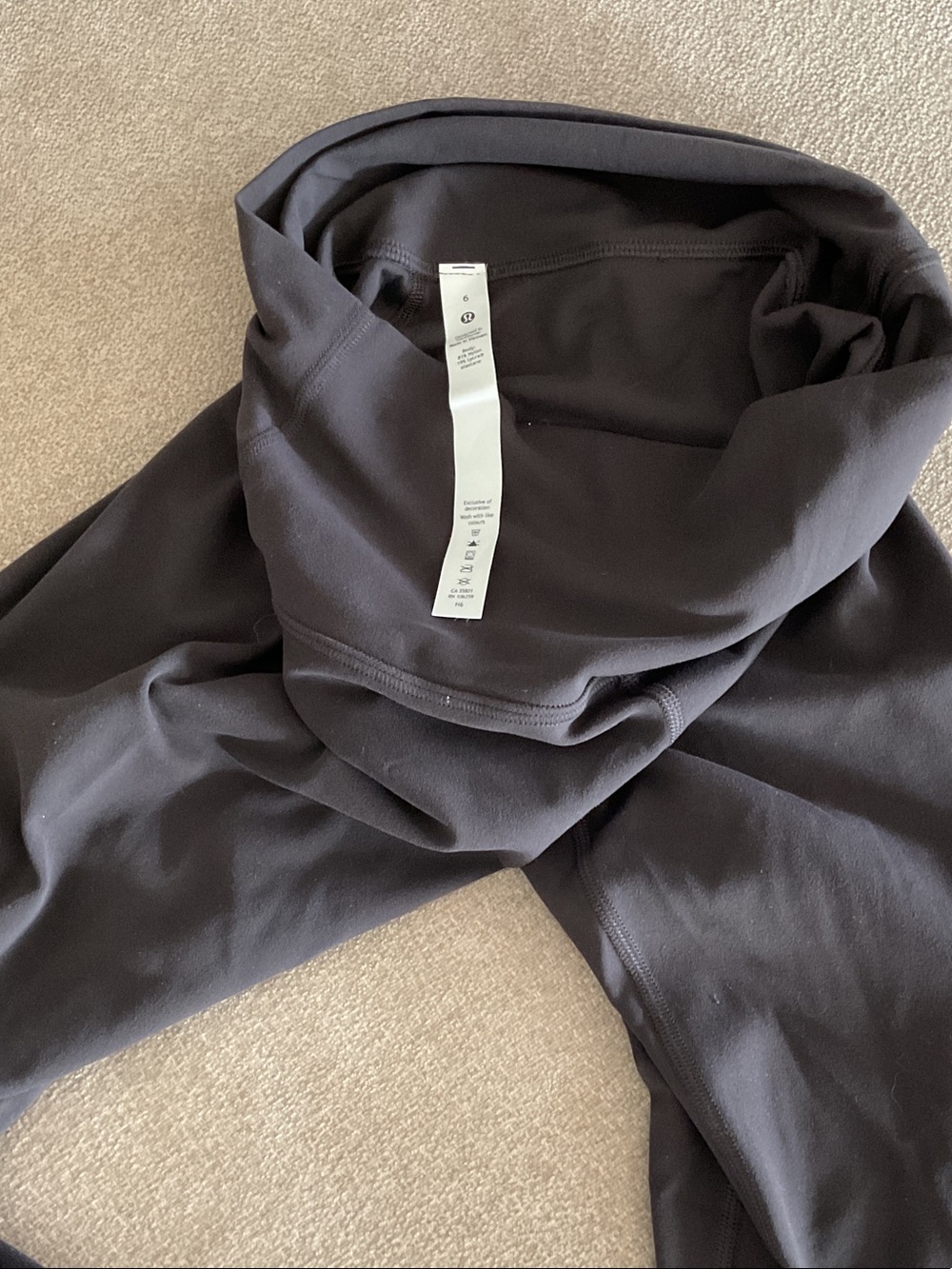 lululemon athletica Black Skinny Pants
